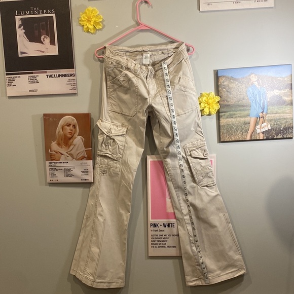 Garage, low rise cargo flare pants. Size - small / 5 / 26  :) - Picture 2 of 8